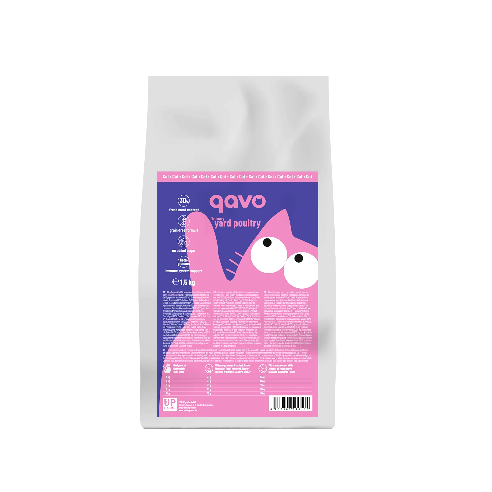 qavo yard poultry - Katzen Trockenfutter